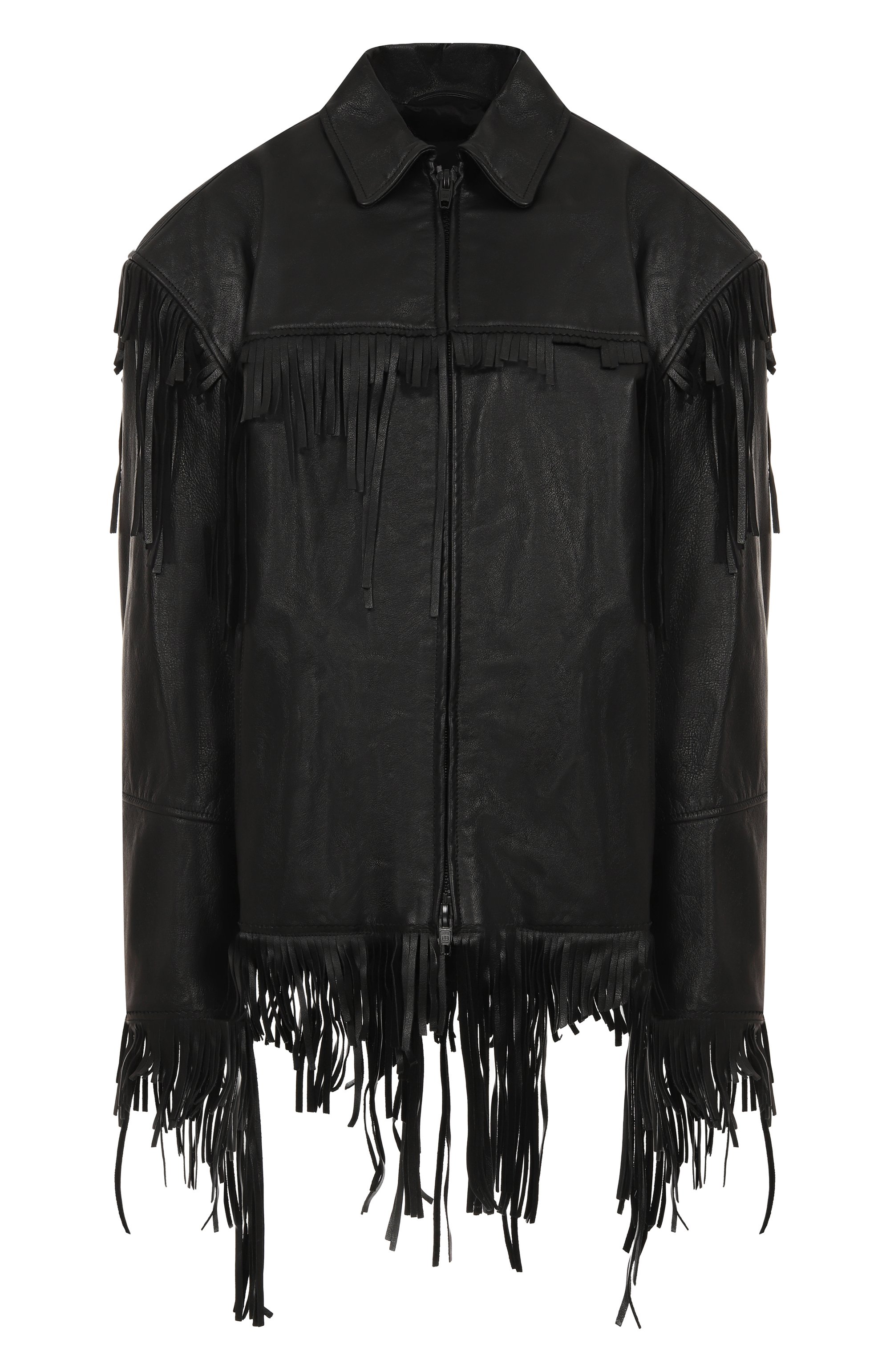 Кожаная куртка BALENCIAGA, арт. 835922/TRS01, фото 1