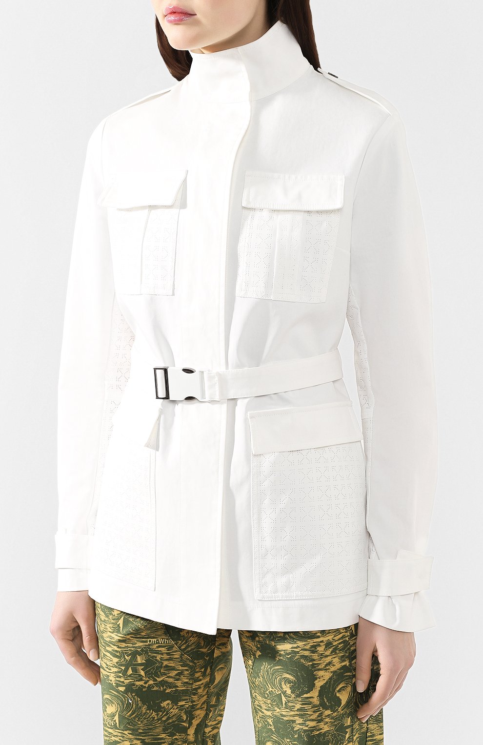Хлопковая куртка OFF-WHITE, арт. 0WEL003R20H360680100, фото 3