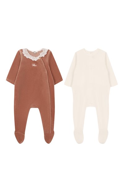 Комплект из двух комбинезонов CHLOÉ, арт. C20775