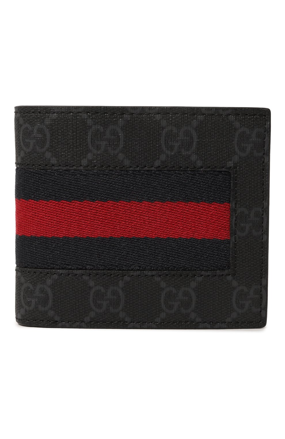 Портмоне GUCCI темно-синего цвета по цене 51120 руб., арт. 408827 KHN4N, фото 1 Портмоне GUCCI, арт. 408827 KHN4N, фото 1