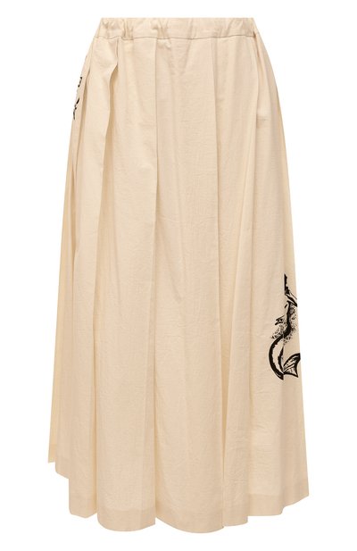 Женская хлопковая юбка PRADA, арт. P180T-10M6-F0304-221