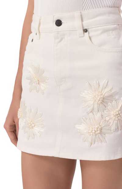 Джинсовая юбка MSGM, арт. 3841MDD233X/257273, фото 5
