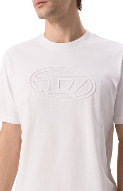 Хлопковая футболка DIESEL, арт. A17402/0NJBM, фото 5