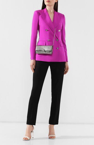 Кожаный кошелек на цепочке ALEXANDER MCQUEEN, арт. 554196/CSS3I, фото 2