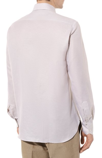 Рубашка из хлопка и льна STEFANO RICCI, арт. MC006892/R2561, фото 4