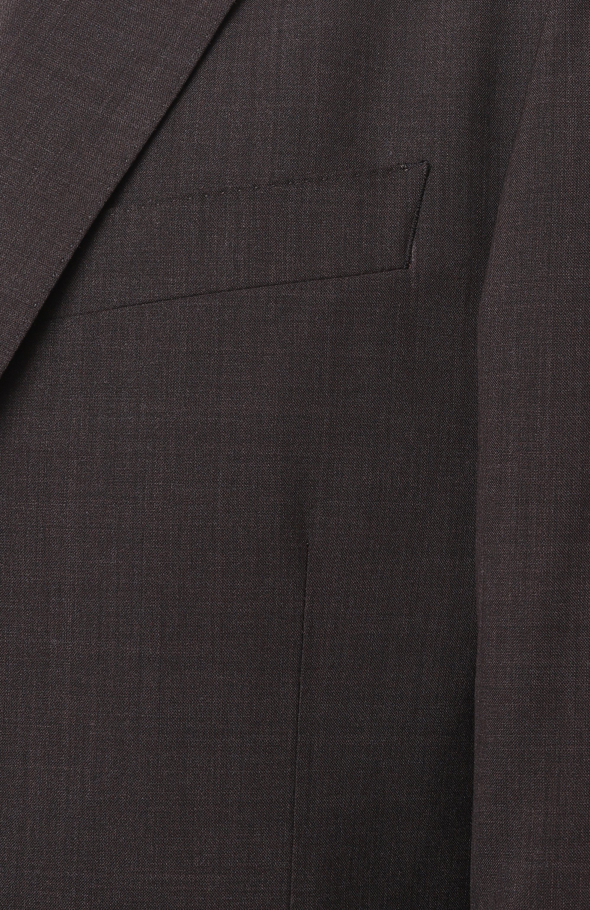 Шерстяной костюм CORNELIANI темно-коричневого цвета по цене 187500 руб., арт. 25X007-2518425_SET, фото 8 Шерстяной костюм CORNELIANI, арт. 25X007-2518425_SET, фото 8