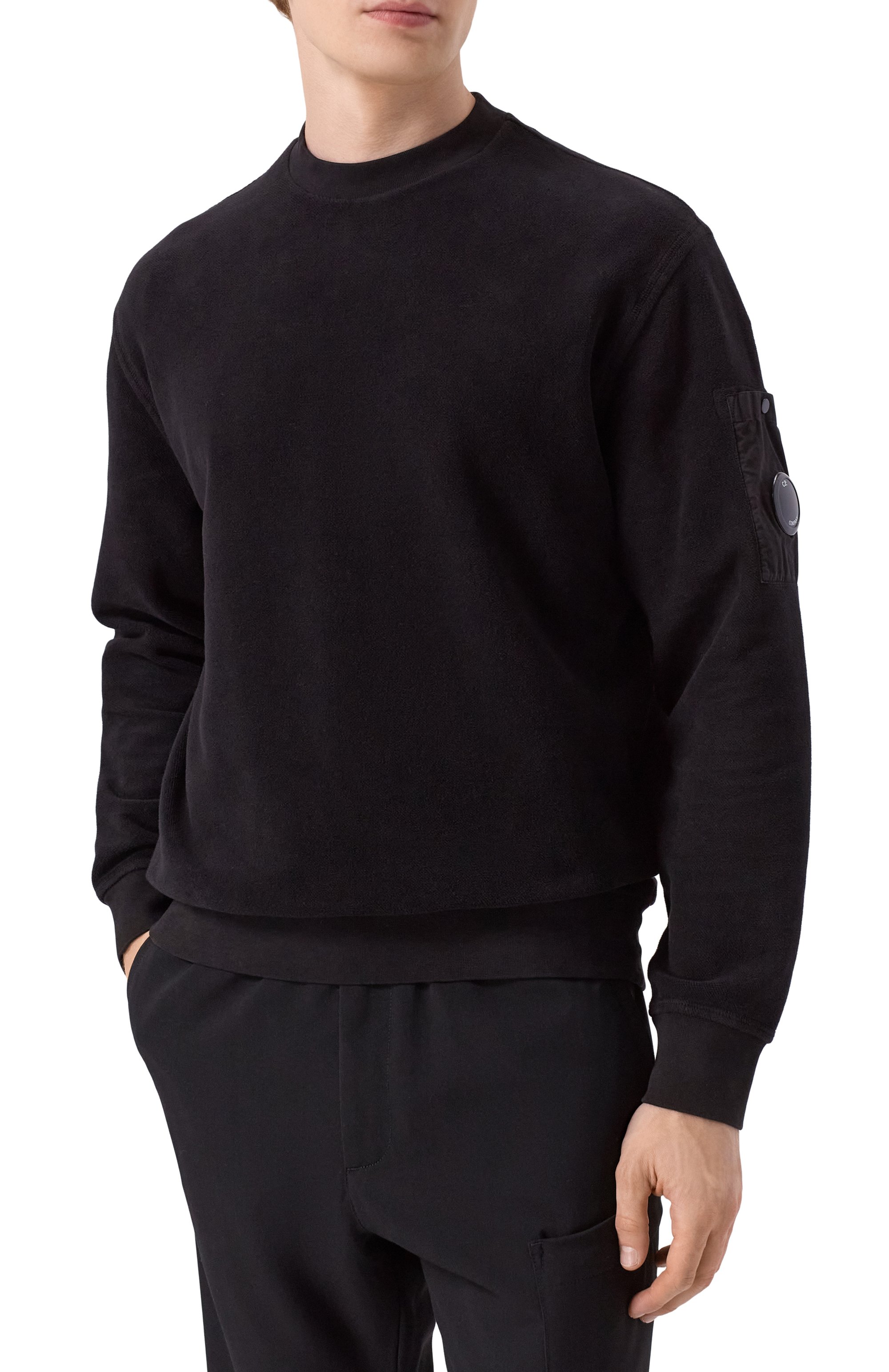 Хлопковый свитшот C.P. COMPANY, арт. 19CMSS249A006614G, фото 3