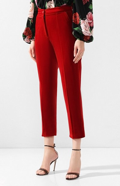Хлопковые брюки DOLCE & GABBANA, арт. FTA6ST/FUVJZ, фото 3