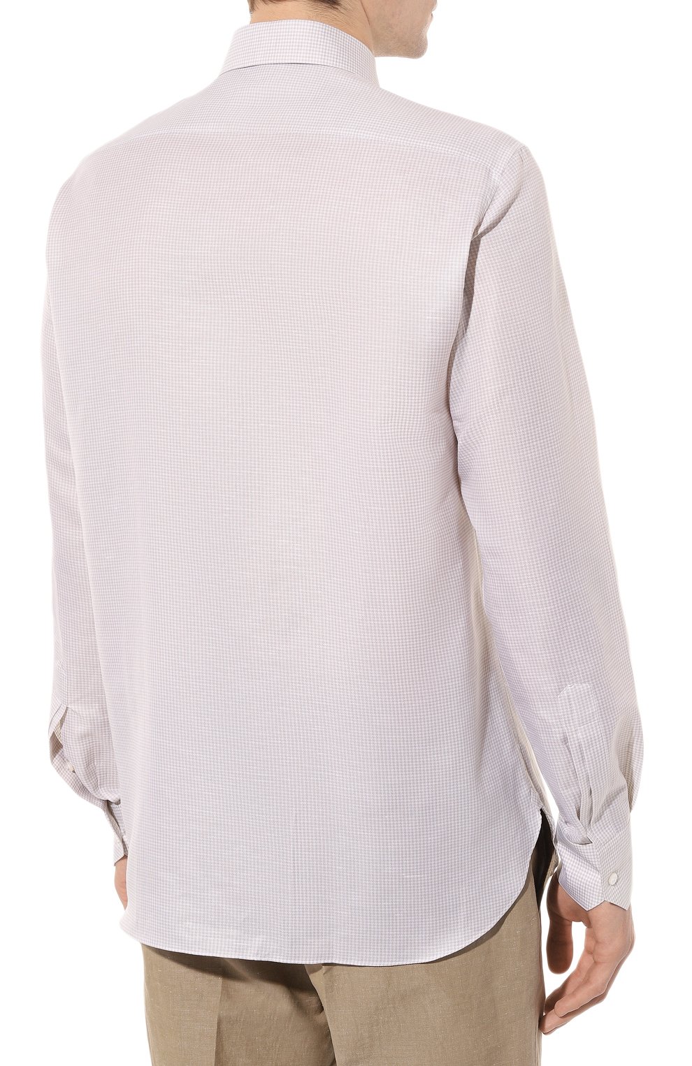 Рубашка из хлопка и льна STEFANO RICCI, арт. MC006892/R2561, фото 4