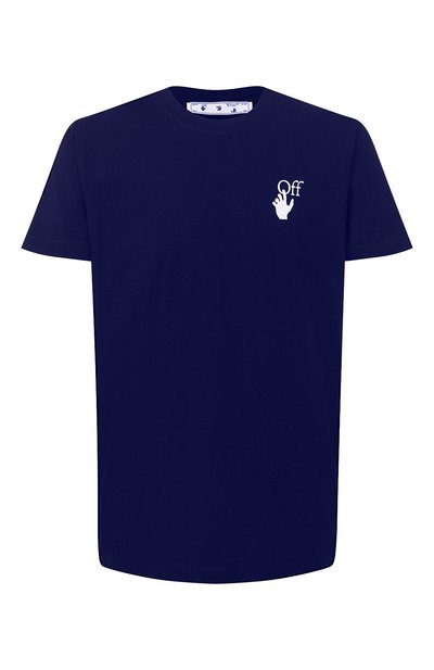 Хлопковая футболка OFF-WHITE, арт. 0MAA027R21JER003, фото 1