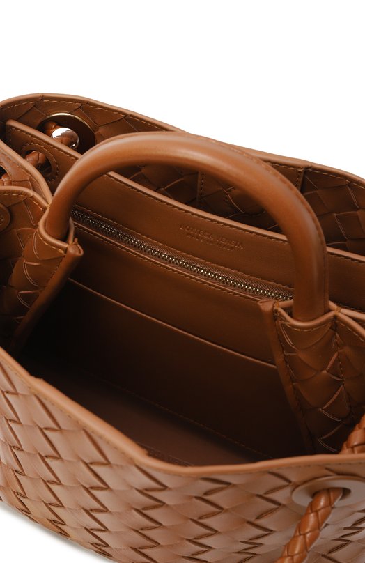 Сумка Andiamo small Bottega Veneta 766014/VCPP1 Коричневый  766014/VCPP1 Фото 5