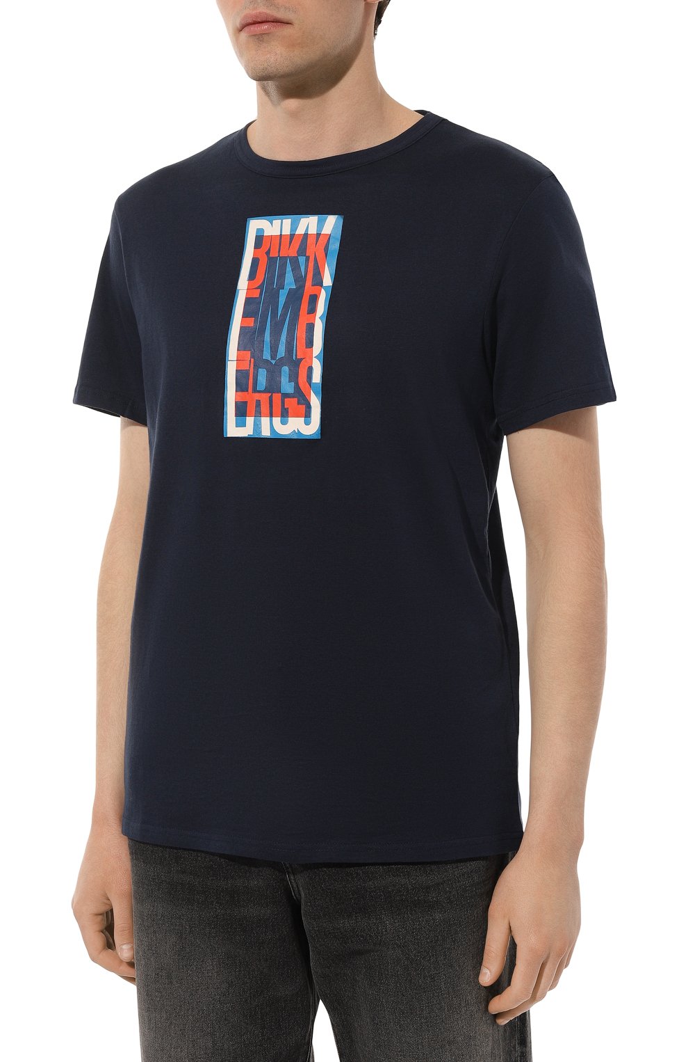 Хлопковая футболка DIRK BIKKEMBERGS, арт. BKK2MTS04, фото 3