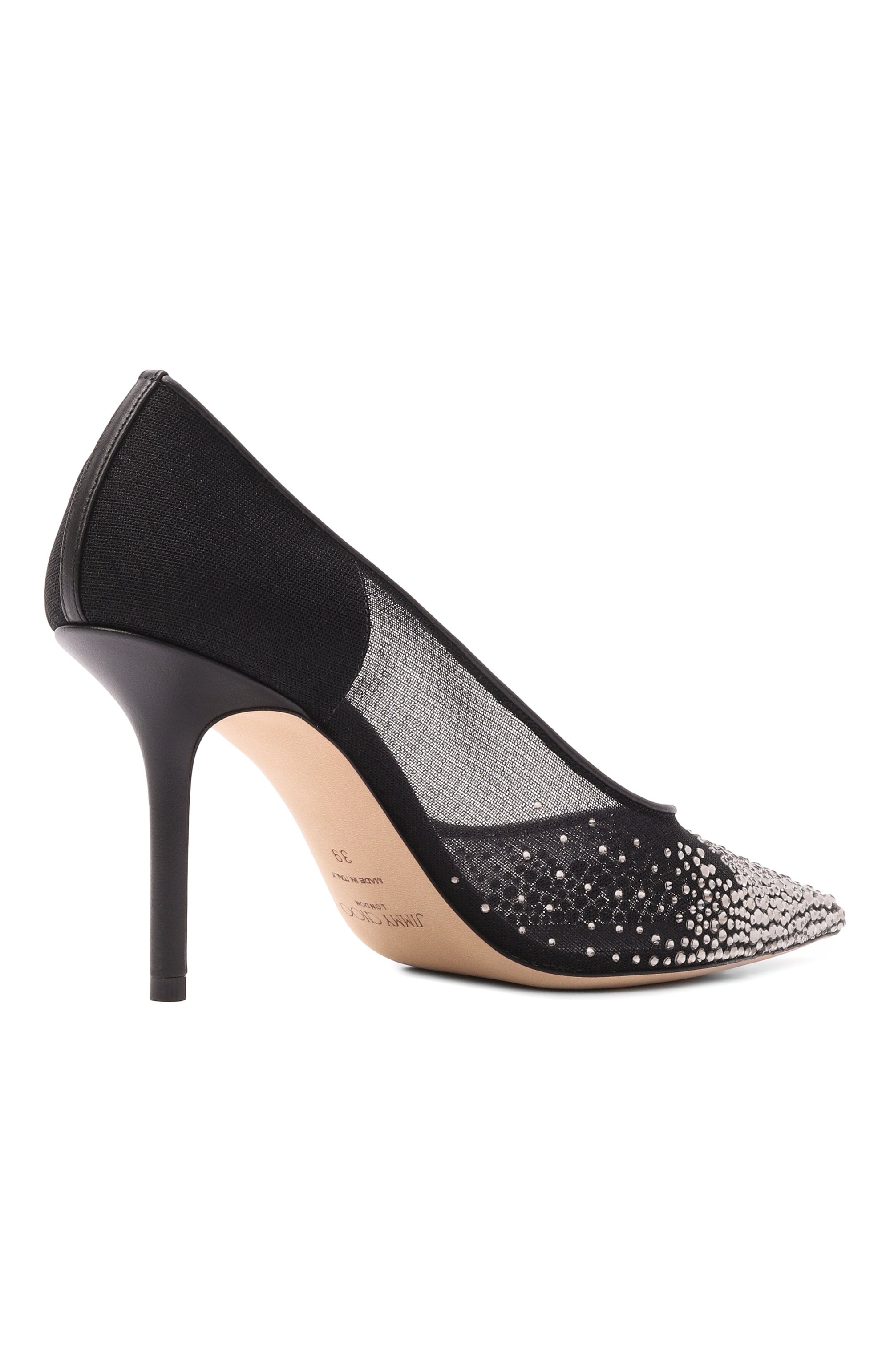 Текстильные туфли love 85 JIMMY CHOO, арт. L0VE85NYT, фото 5