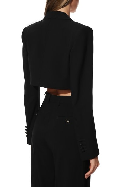 Жакет из шерсти и шелка DOLCE & GABBANA, арт. F26F9Z/FUBAJ, фото 4