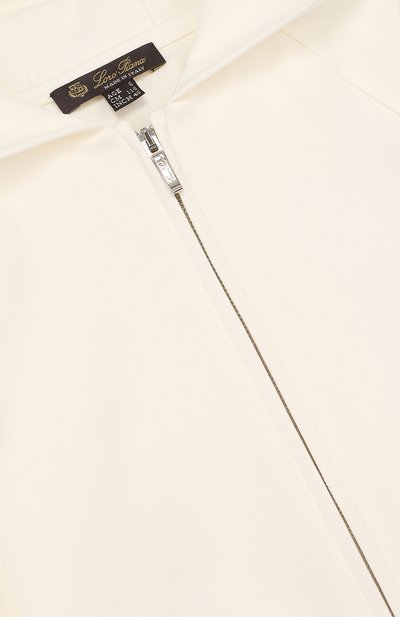 Хлопковый кардиган на молнии с капюшоном LORO PIANA, арт. FAI1208, фото 3