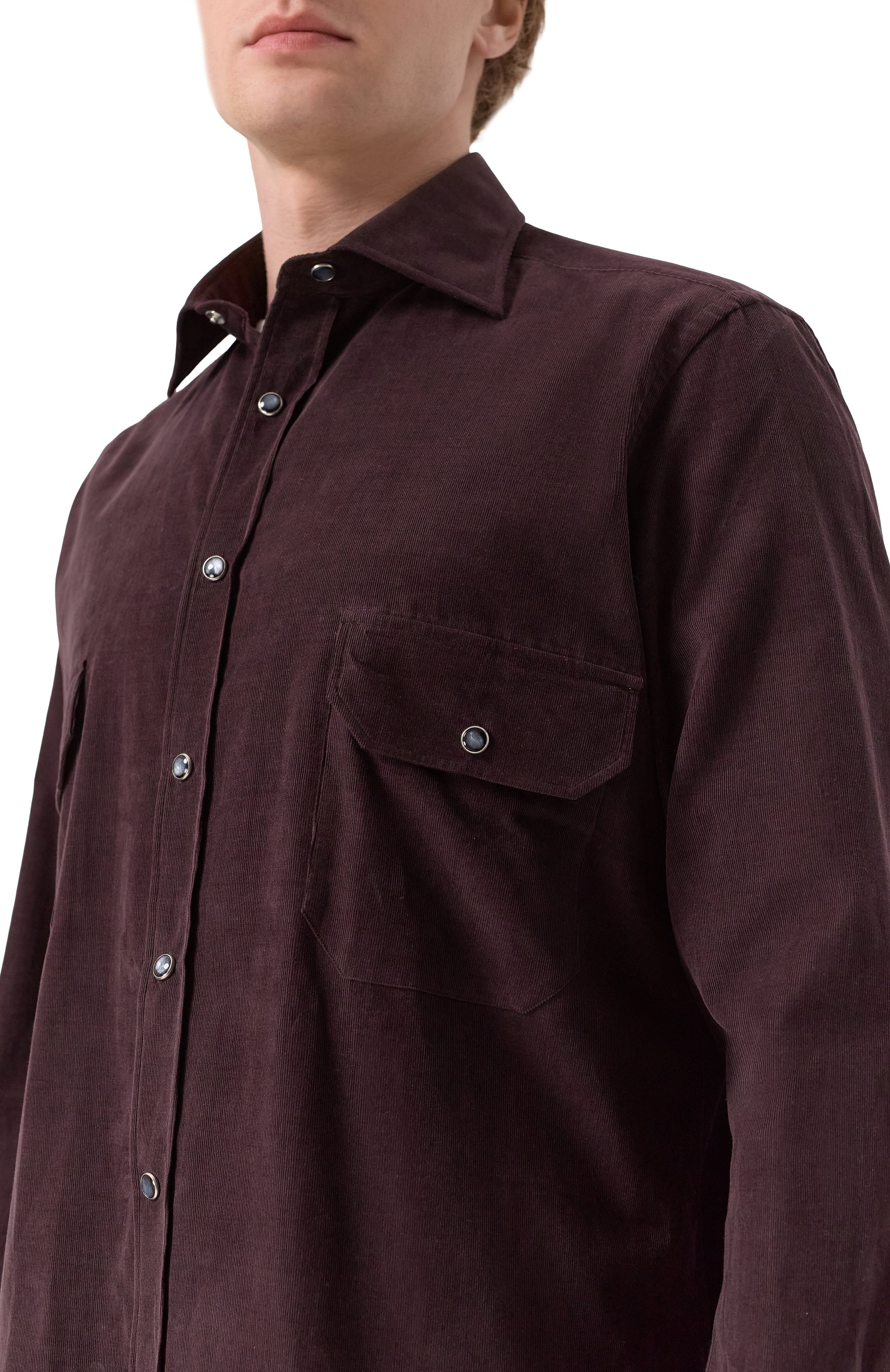 Вельветовая рубашка MVST, арт. MAN SHIRT L/S/0620, фото 5