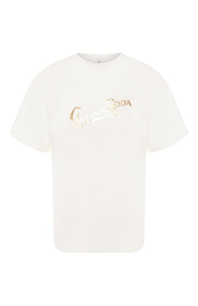 Женская хлопковая футболка GOLDEN GOOSE DELUXE BRAND, арт. G35WP124.S1