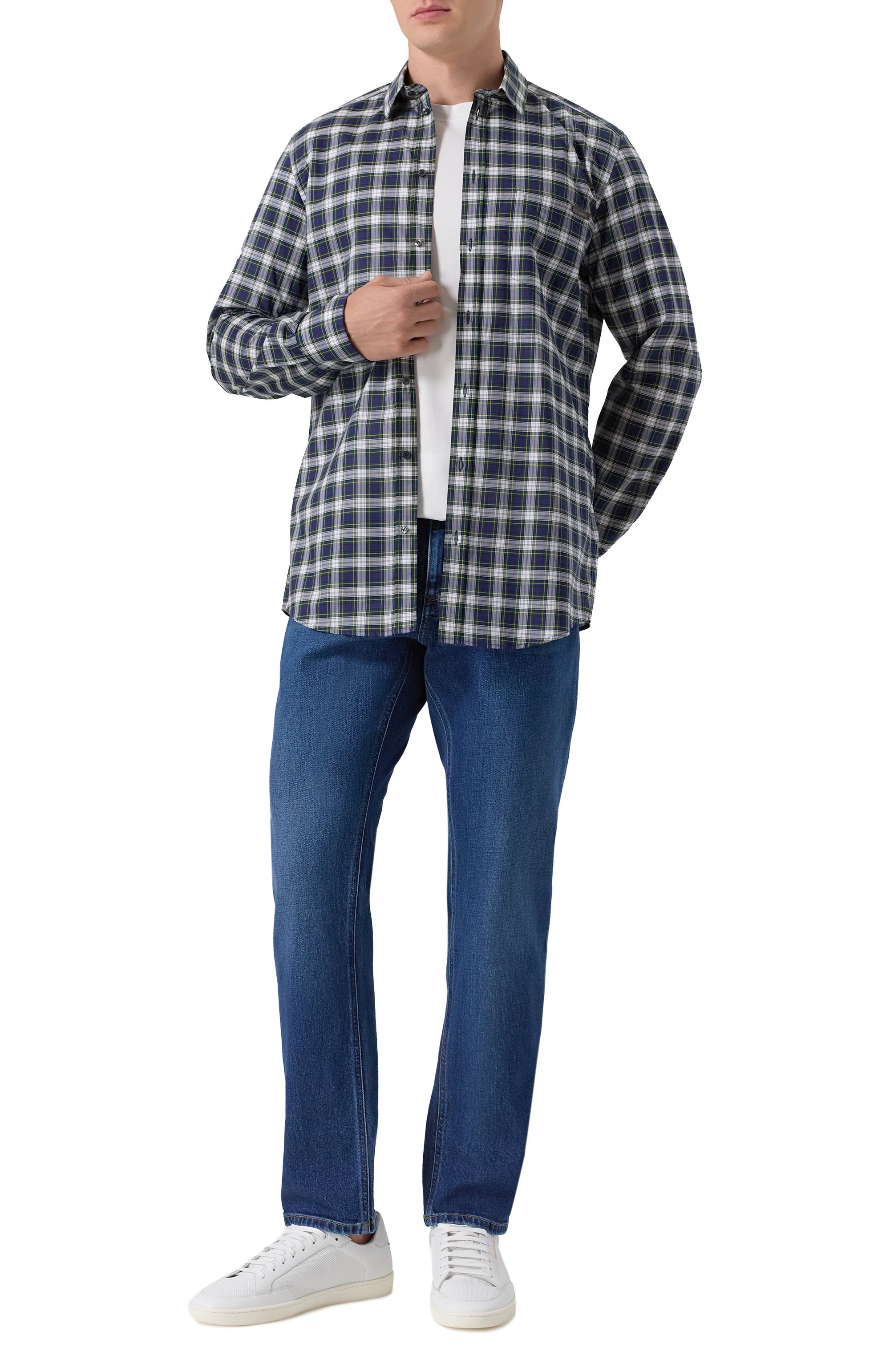 Хлопковая рубашка DOLCE & GABBANA, арт. G5JZ9T/FQ5M5, фото 2