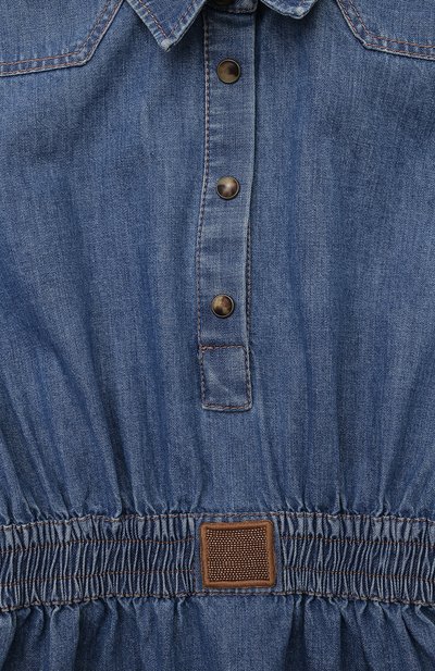 Джинсовое платье BRUNELLO CUCINELLI, арт. BH192A309A, фото 3