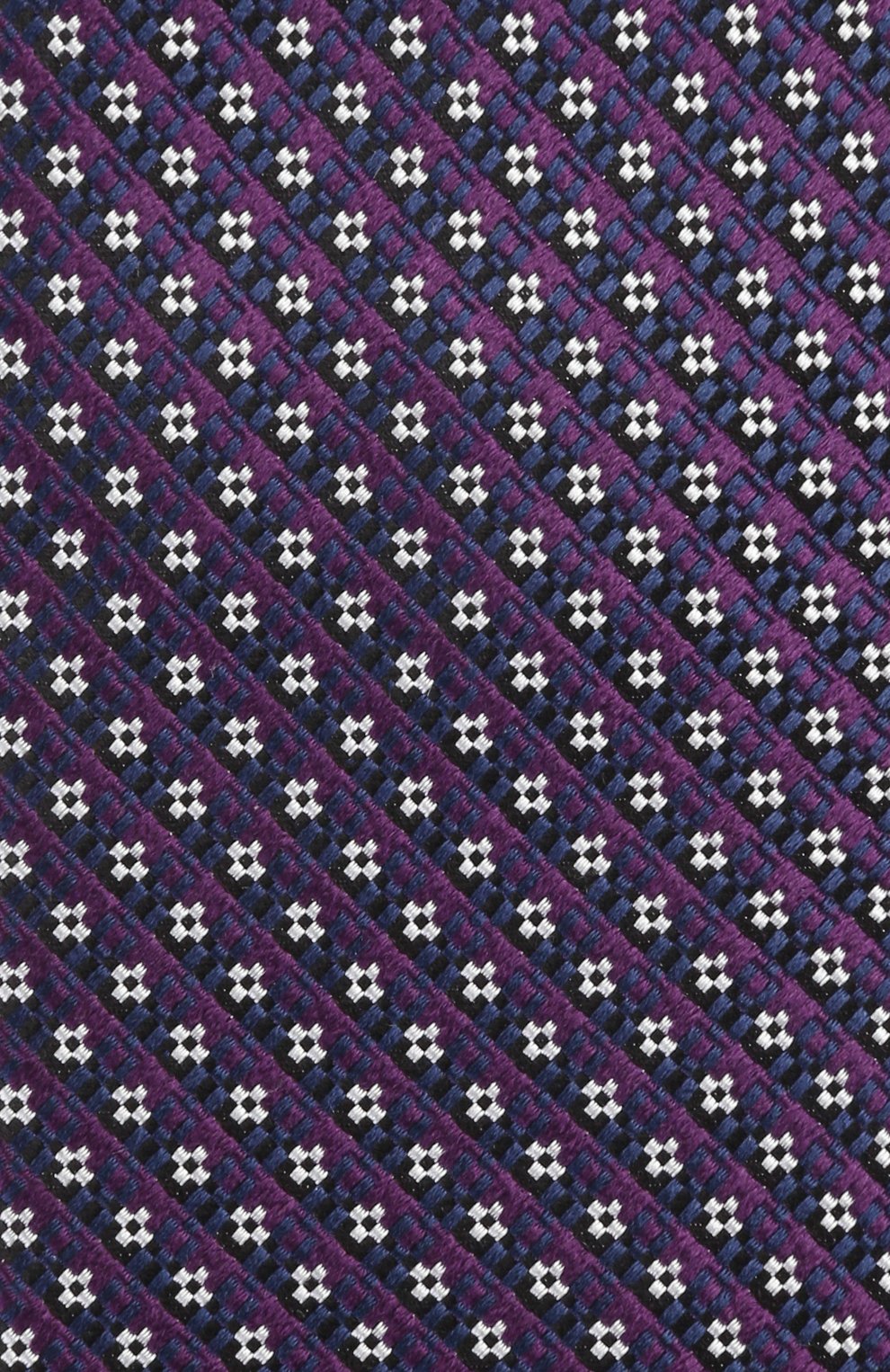 Шелковый галстук с узором ZEGNA, арт. Z9D371L8, фото 3