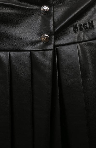 Юбка из экокожи MSGM KIDS, арт. F4MSJGSK167, фото 3