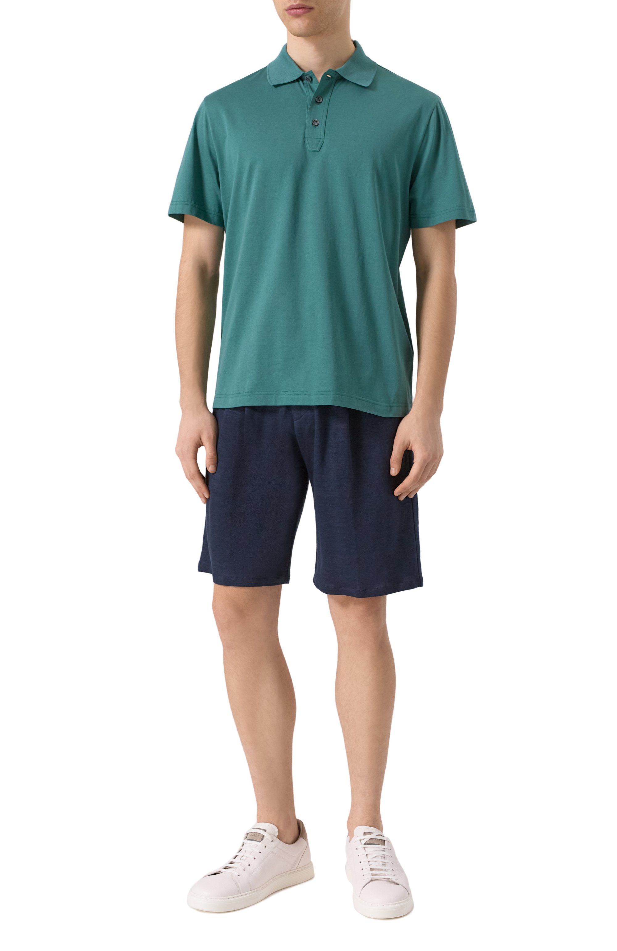 Хлопковое поло BRIONI, арт. UJPM0L/0A613, фото 2