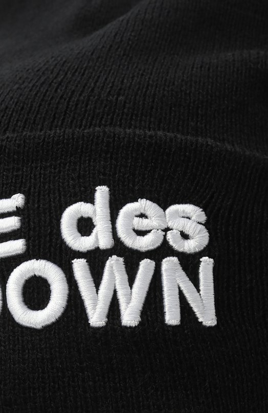 Шапка Comme des Fuckdown CFACX00241 Чёрный  CFACX00241 Фото 3