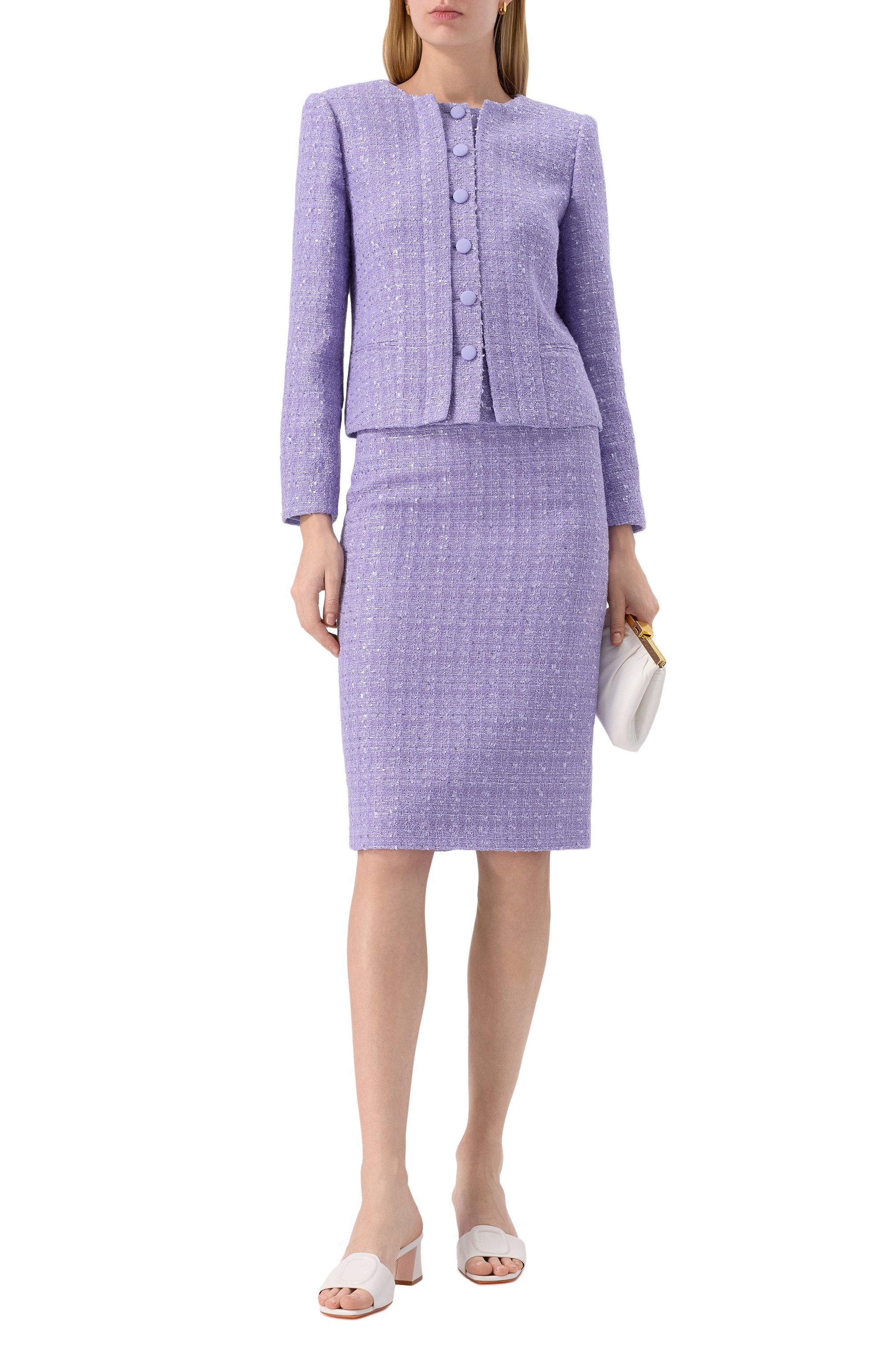 Твидовая юбка EMPORIO ARMANI, арт. EW001453/AF12520, фото 2