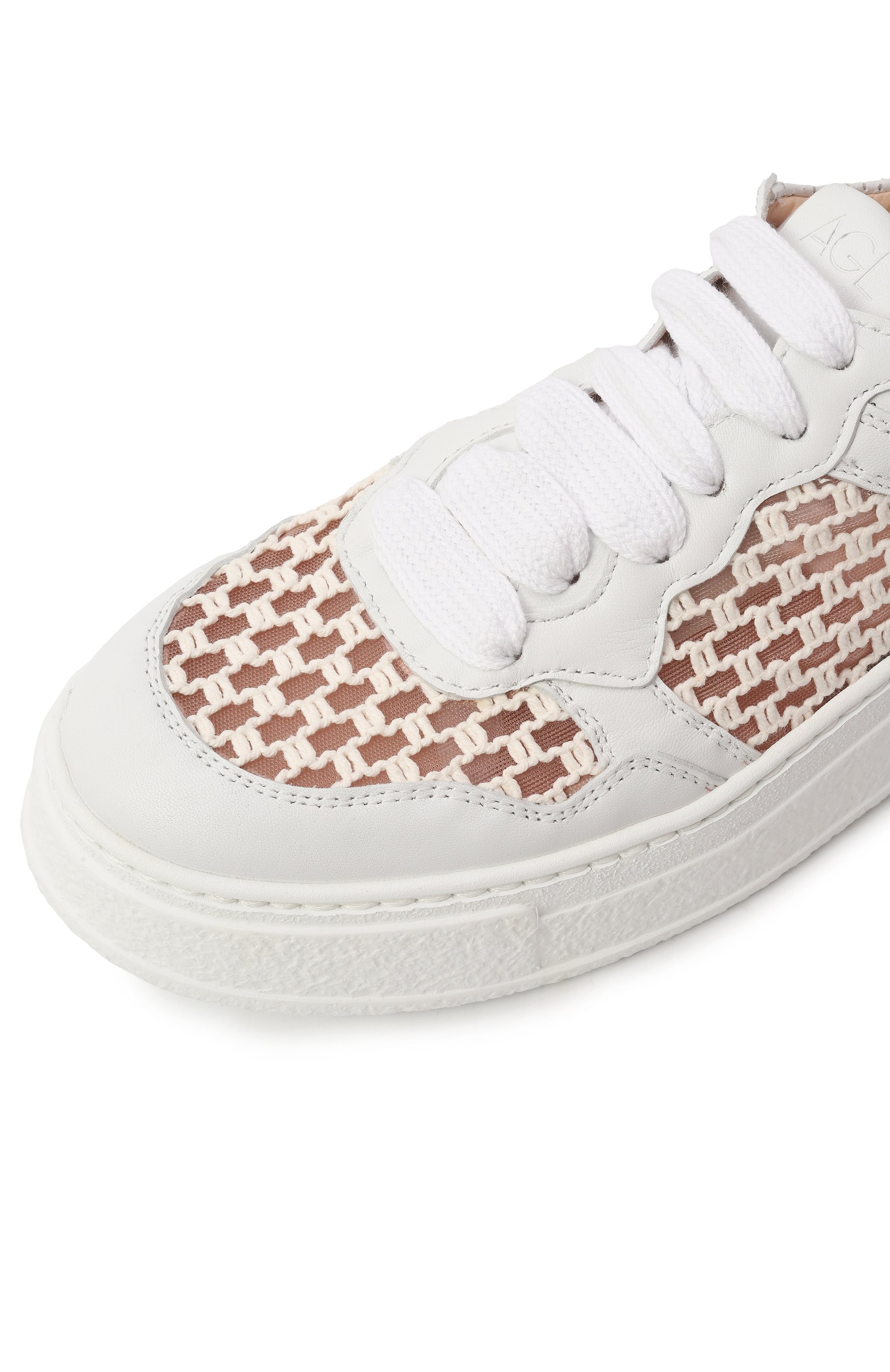 Кожаные кеды giuly AGL, арт. D946006PG/K7765, фото 7