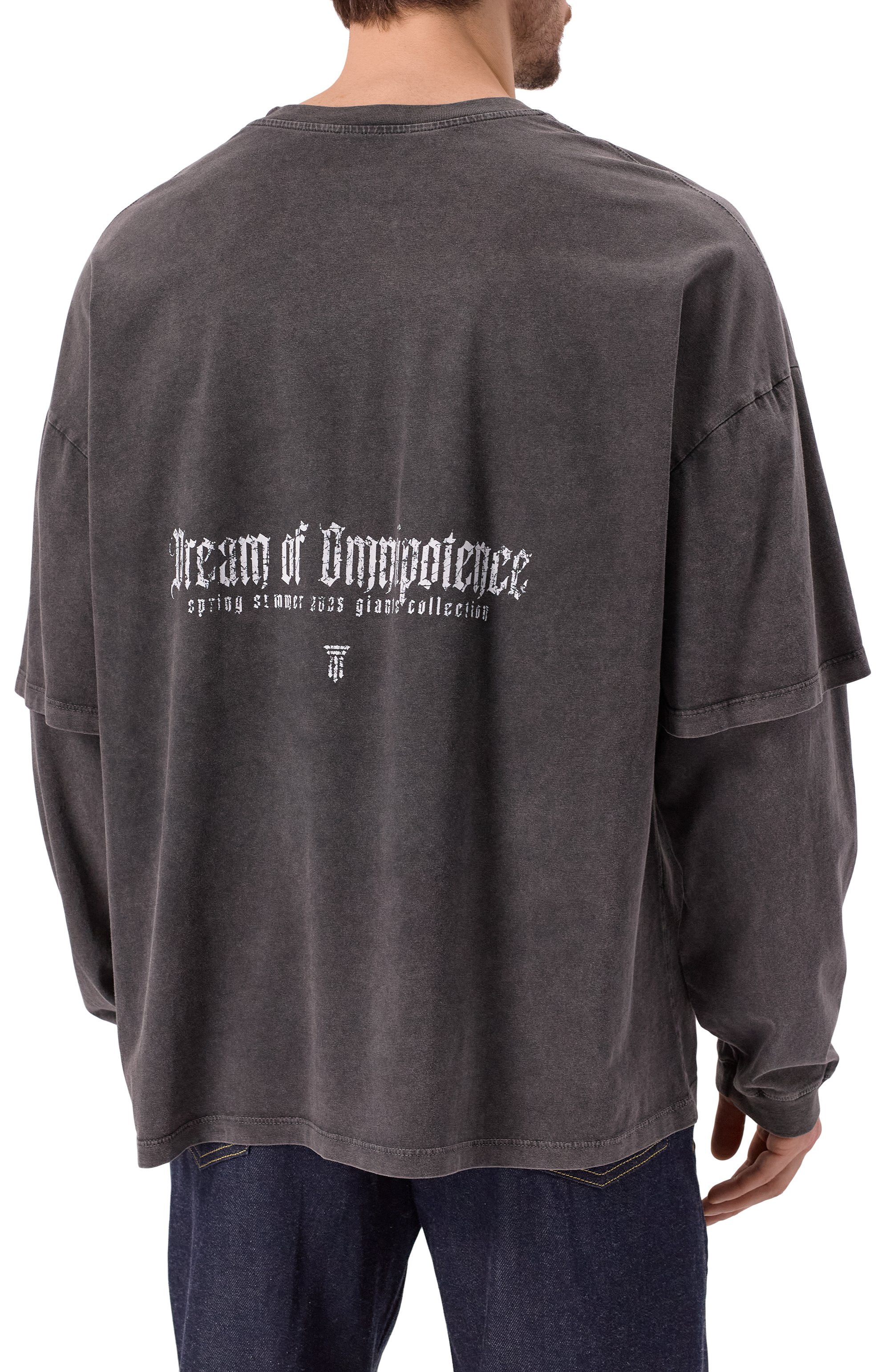 Хлопковый лонгслив DIEGO VENTURINO, арт. DVTSMLCD00, фото 4