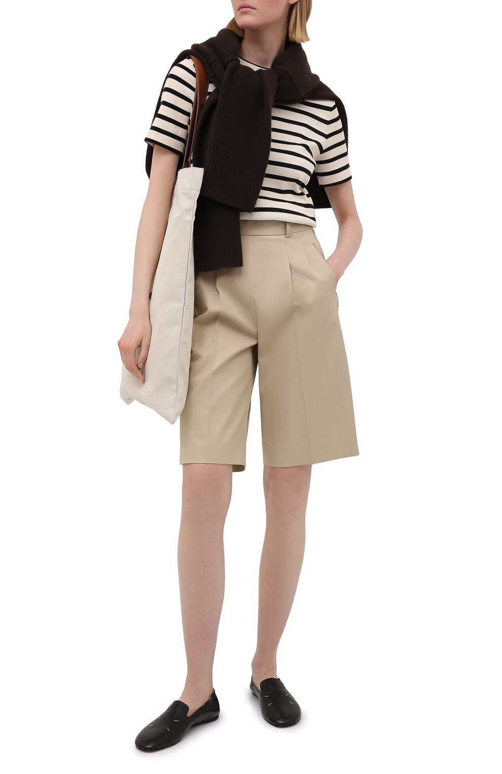 Хлопковые шорты MAISON MARGIELA, арт. S51MU0056/S52585, фото 2