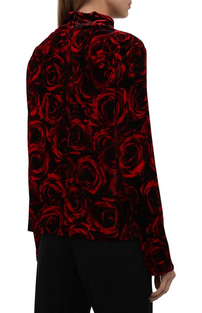 Топ из вискозы и шелка DRIES VAN NOTEN, арт. 212-010754-3007, фото 4