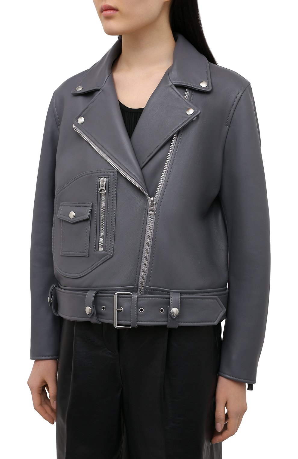 Кожаная куртка ACNE STUDIOS, арт. A70066, фото 3