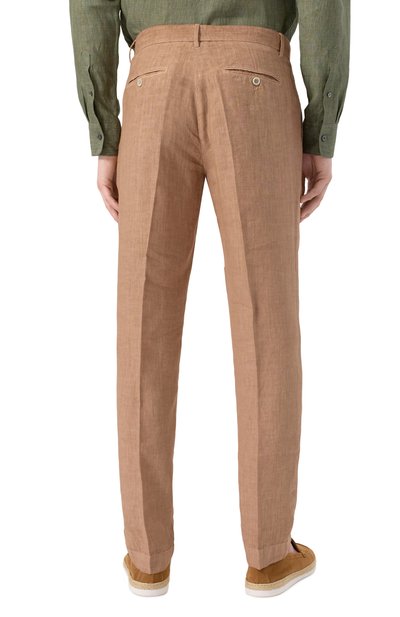 Льняные брюки 120% LINO, арт. 32ALIM2411/0253/S00, фото 4