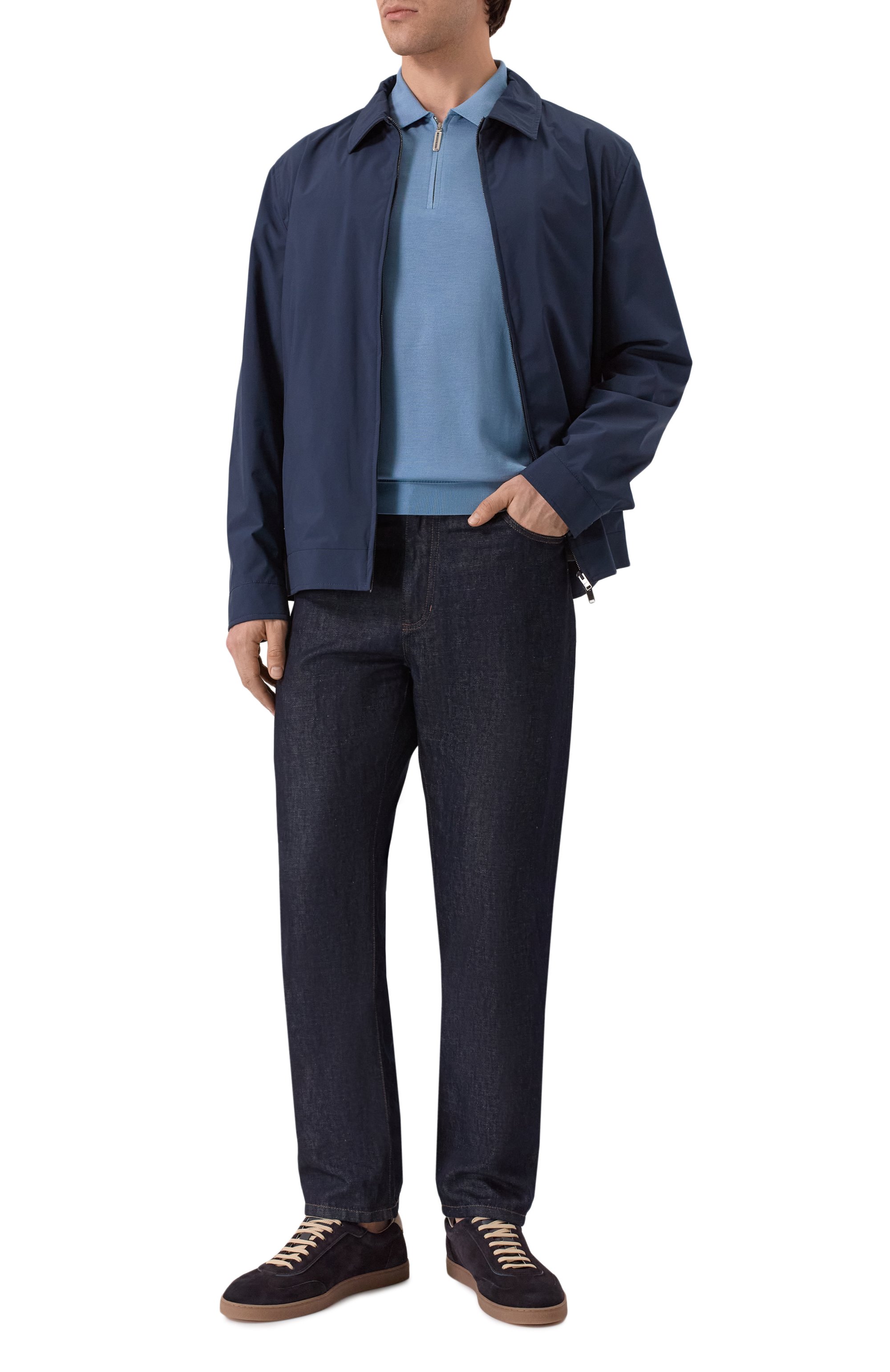 Шелковое поло STEFANO RICCI, арт. K616215P31/F26101, фото 2