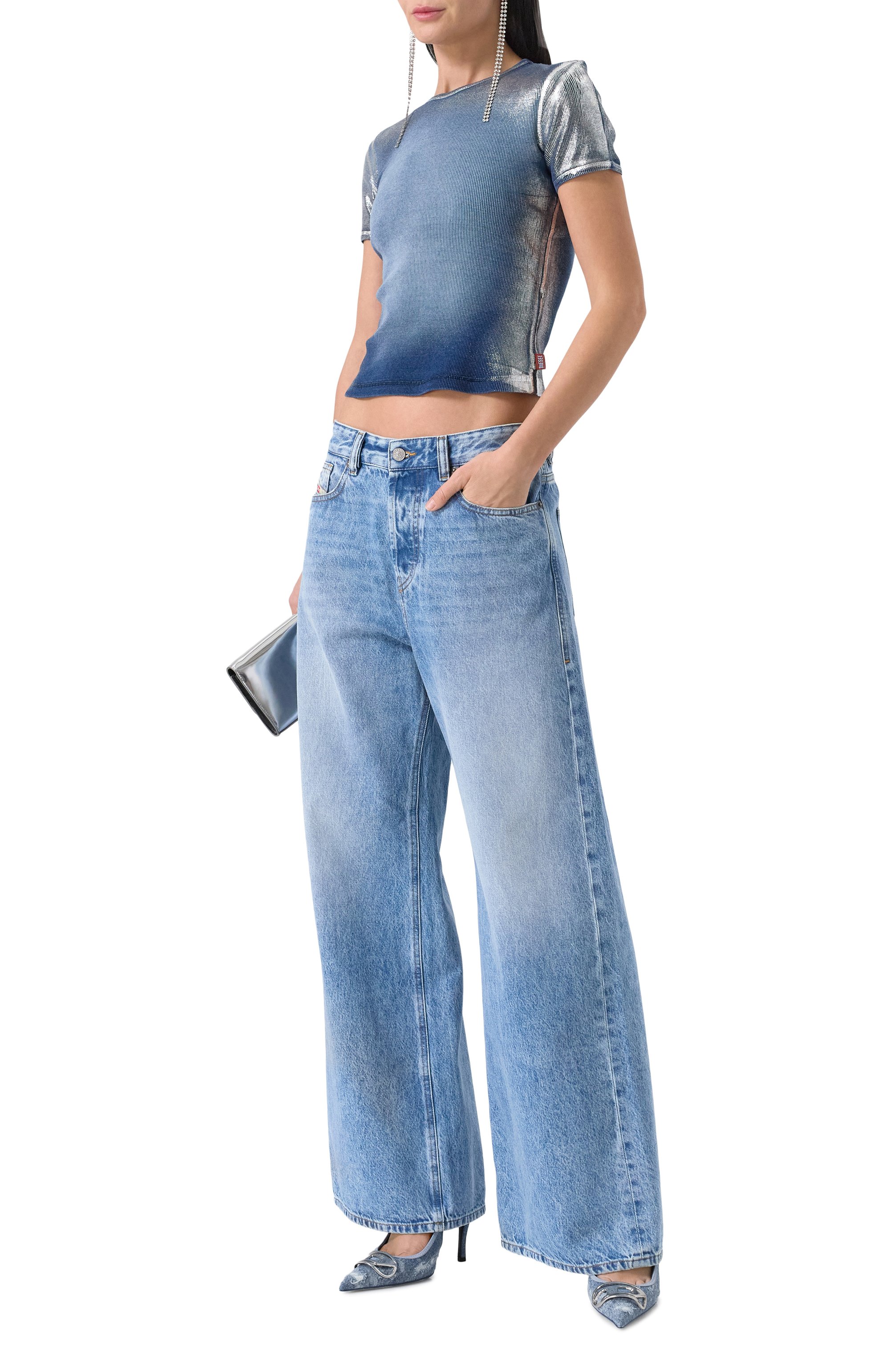 Текстильные туфли d-venus sb DIESEL, арт. Y02985/PS288, фото 2