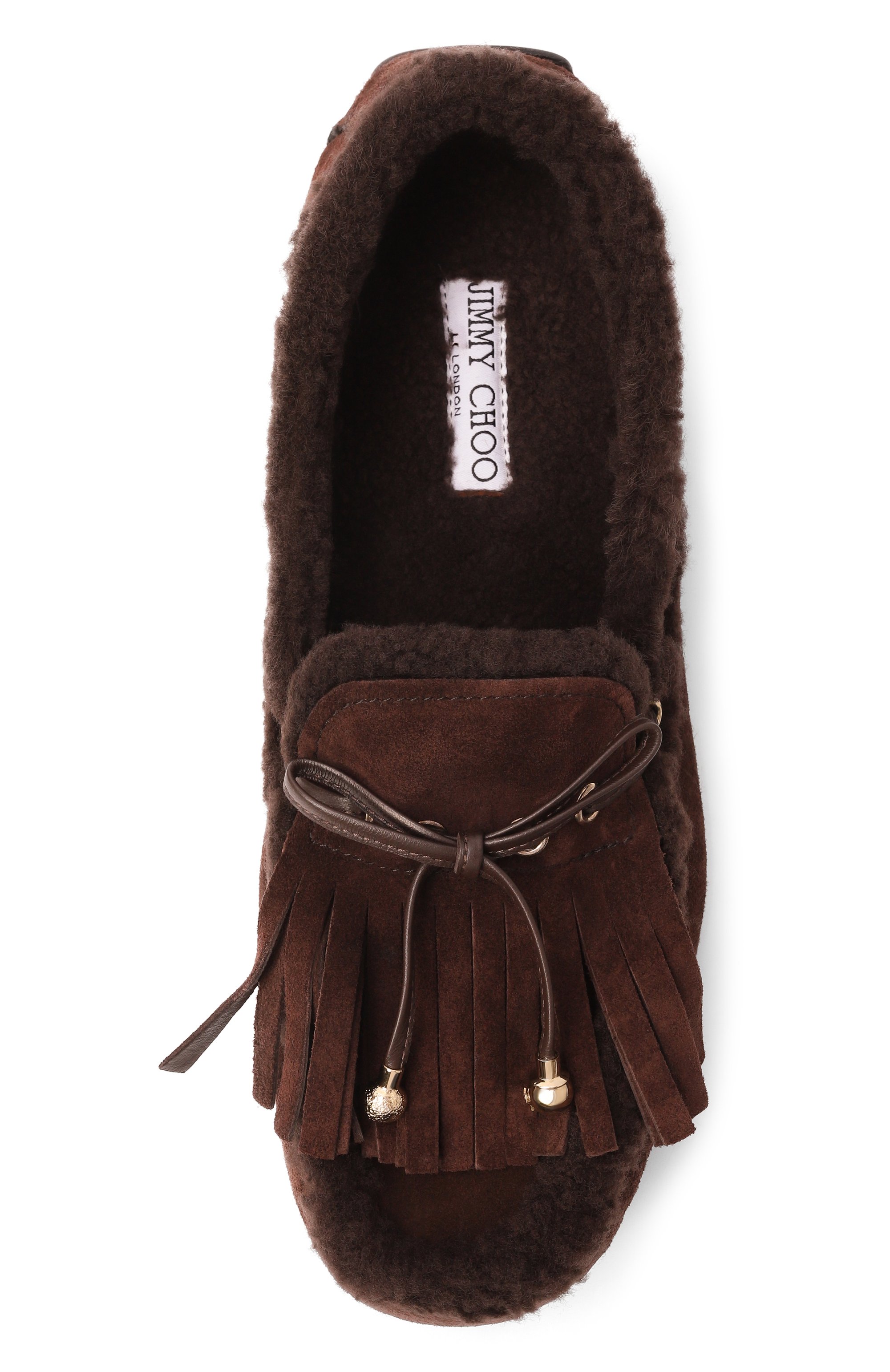 Мокасины manon f из овчины JIMMY CHOO, арт. MAN0N/F/VQQ, фото 6