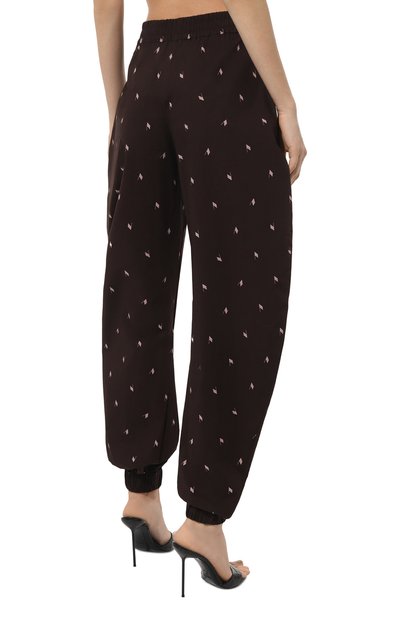 Хлопковые джоггеры THE ATTICO, арт. 241WCP168/C079, фото 4