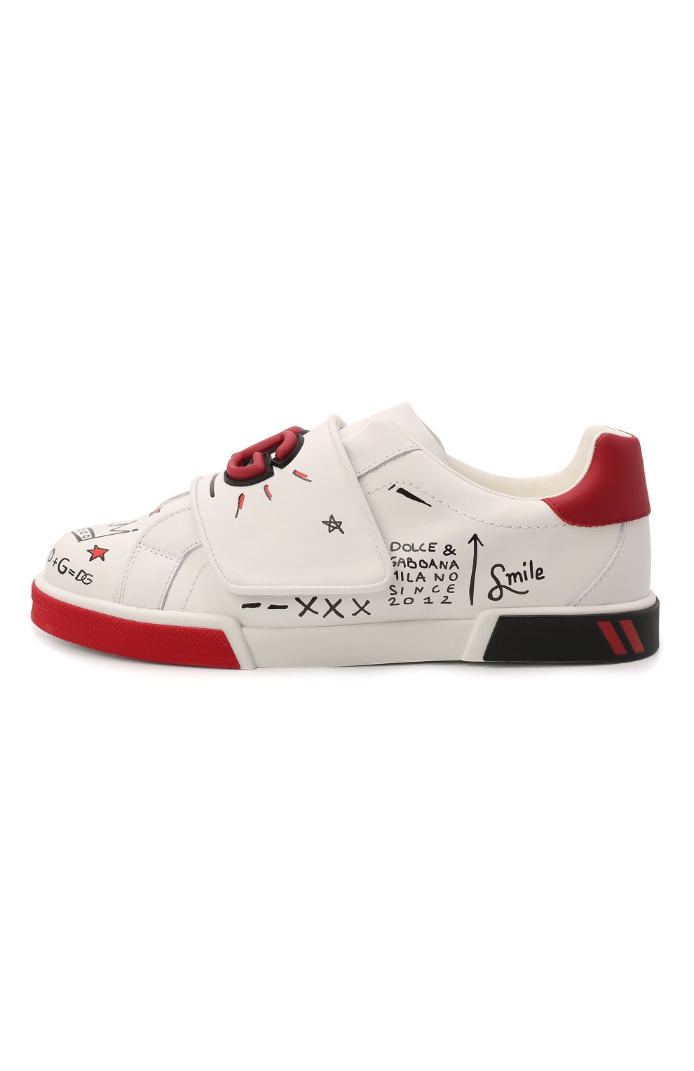 Кожаные кеды DOLCE & GABBANA, арт. DA5057/A0936/37-39, фото 2