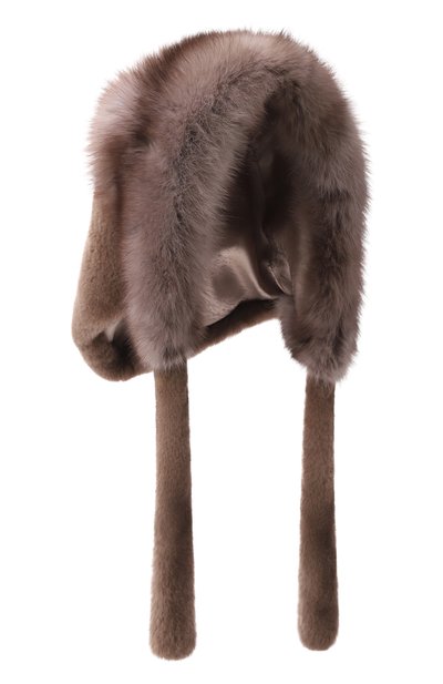 Женская меховая косынка лэни-2.2 из норки и соболя FURLAND, арт. 0160830410027100001