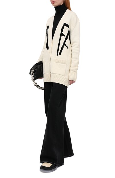 Шерстяной кардиган OFF-WHITE, арт. 0WHB006F20KNI0016110, фото 2