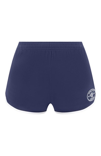 Женские хлопковые шорты sporty &amp; rich x hotel eden roc SPORTY AND RICH, арт. SH05060666BL107