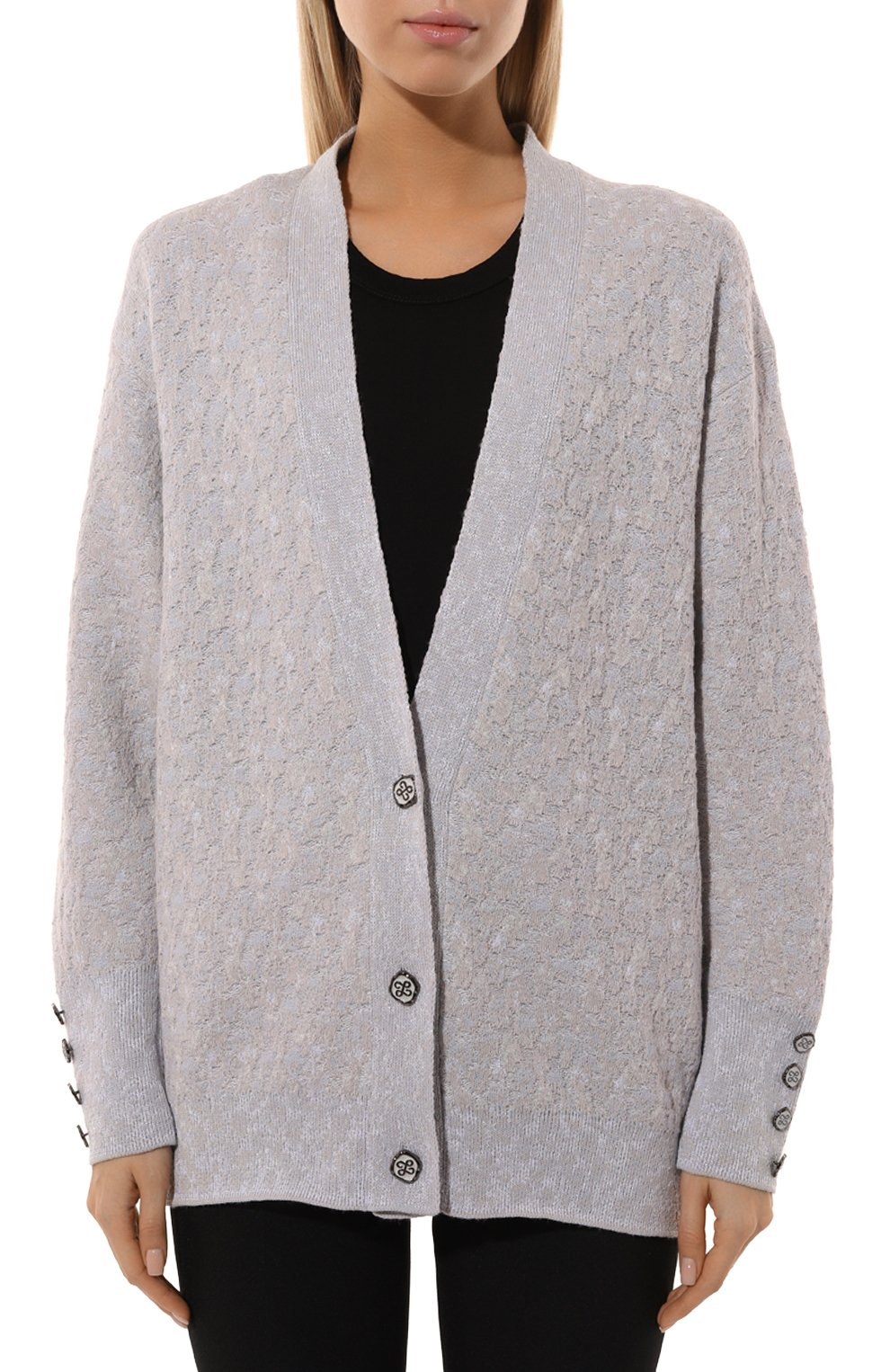 Кардиган из шерсти и вискозы AND THE BRAND, арт. W25-CG027-1202-901B, фото 3