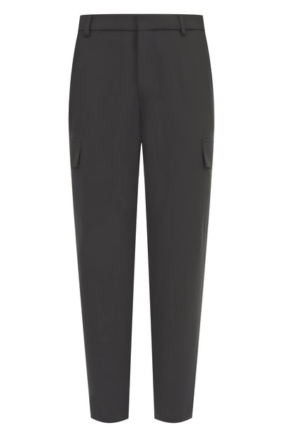 Мужские брюки-карго из вискозы и шерсти BOSS, арт. 50535069