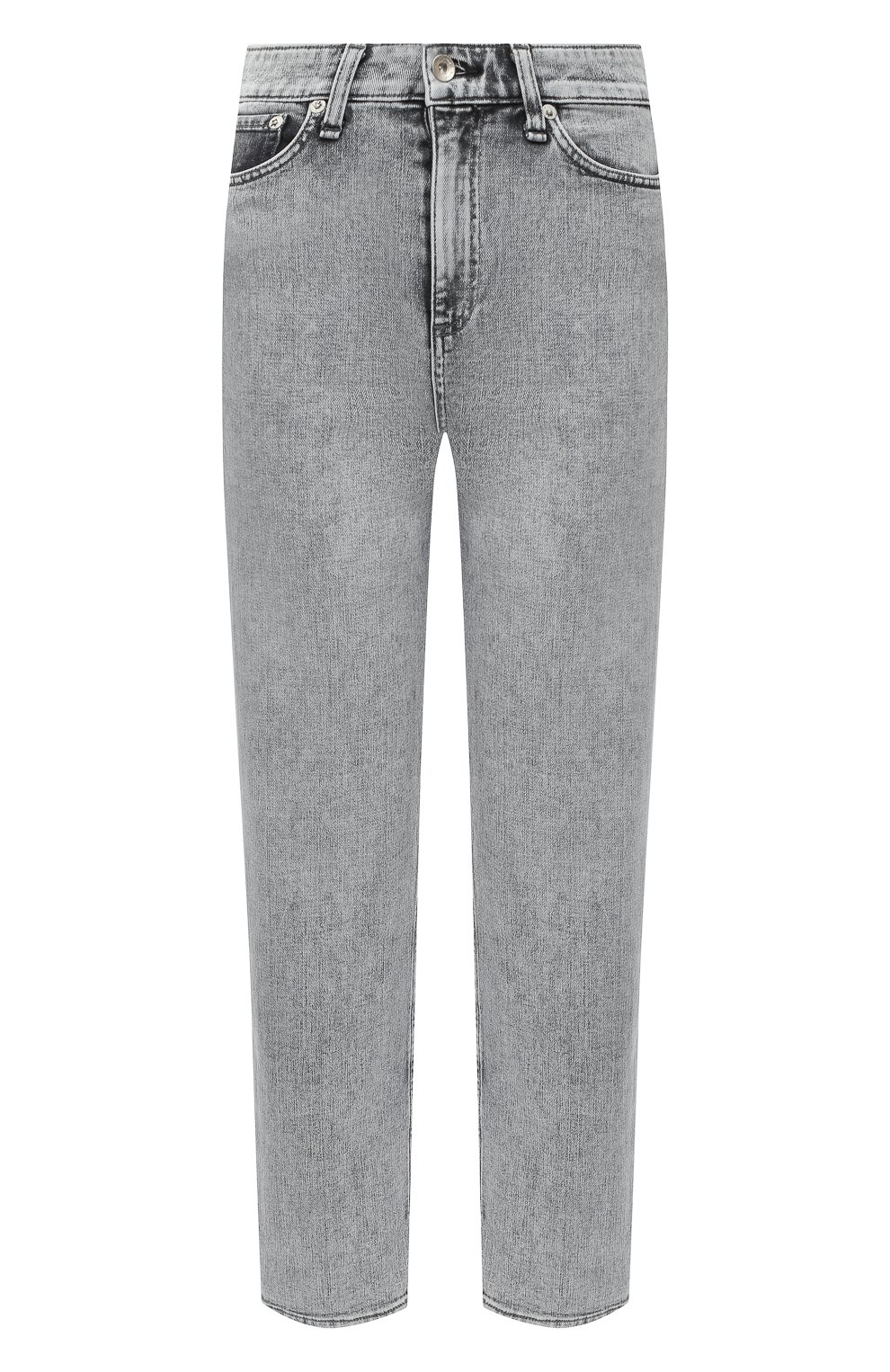 Джинсы RAG AND BONE серого цвета по цене 24300 руб., арт. WDD20P2647C2DT, фото 1 Джинсы RAG AND BONE, арт. WDD20P2647C2DT, фото 1