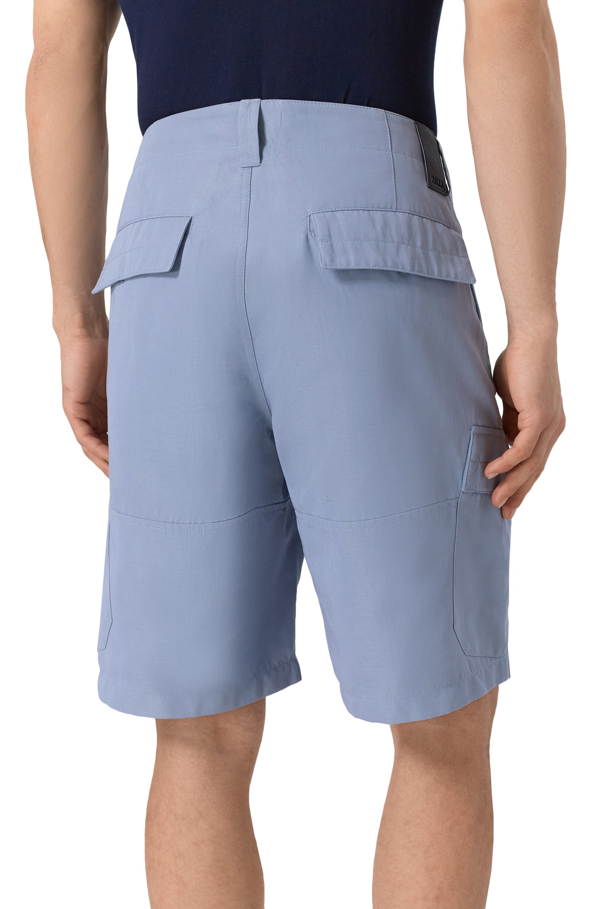 Шорты из хлопка и льна ZILLI, арт. CPPTA9M076192002U, фото 4