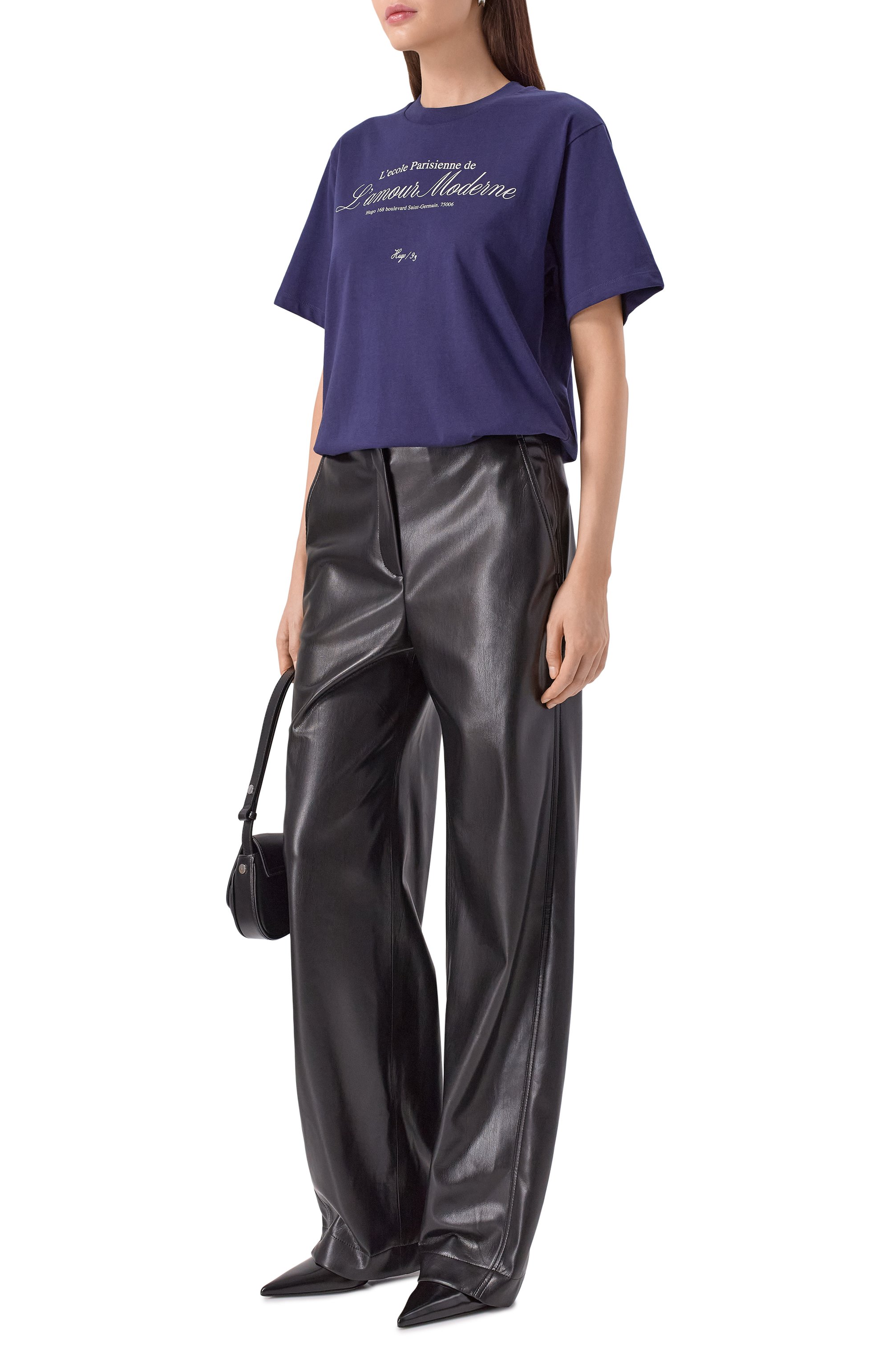 Хлопковая футболка HUGO, арт. 50545551, фото 2