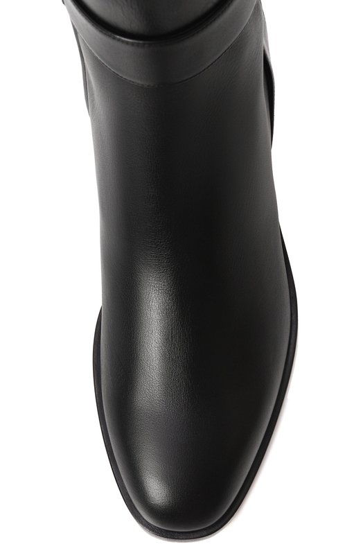 Кожаные ботильоны Noor 45 Jimmy Choo N00R45SQM Чёрный  N00R45SQM Фото 6