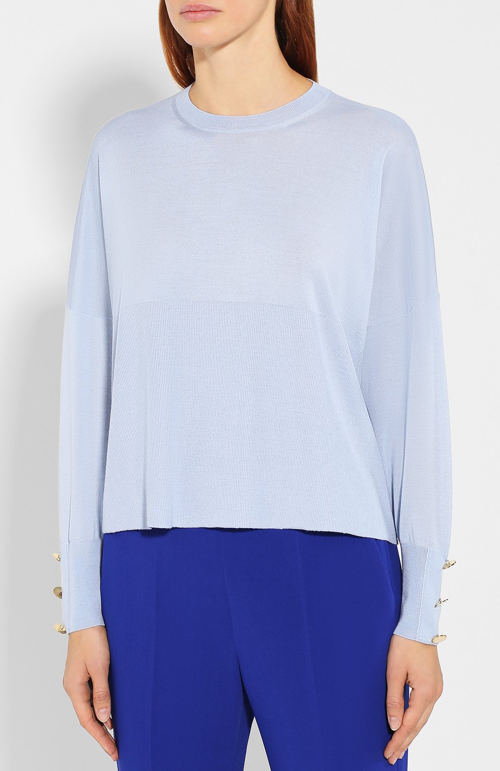 Пуловер из смеси шерсти и шелка STELLA MCCARTNEY, арт. 564715/S2087, фото 3