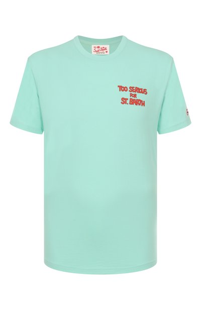 Мужская хлопковая футболка MC2 SAINT BARTH, арт. STBM TSHIRT MAN/01470H